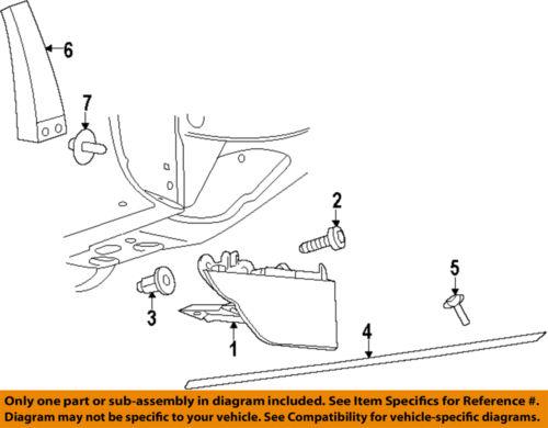 Volkswagen oem 5c6853289041 exterior-applique