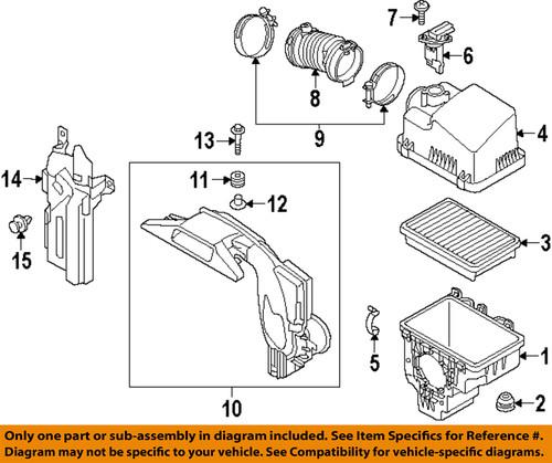 Mazda oem pe07133a0a air filter