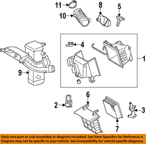 Toyota oem 178010p051 air filter