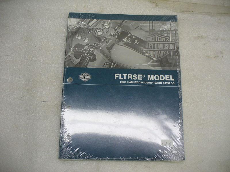 Harley 09 fltrse 3 parts catalog, #99433-09.