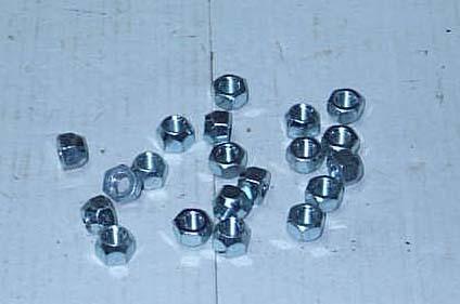 New 1955-1975 chevy lug nuts 7/16" (20 pieces)