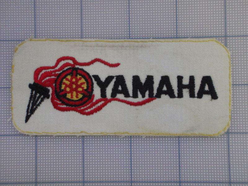 Vintage yamaha  patch 70s-80s biker motorcycle motocross birtbike    small