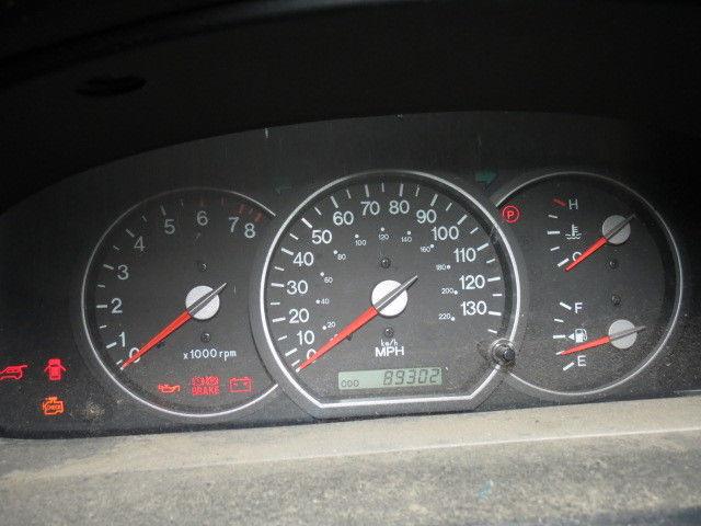 2005 kia sedona 89302 miles speedometer instrument cluster gauges 2522599