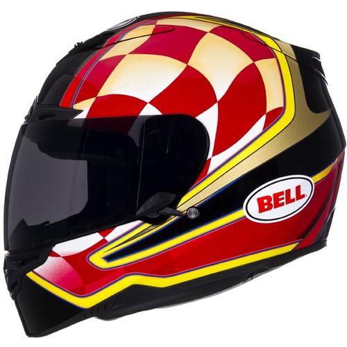 Bell rs-1 airtrix speedway helmet red yellow x-large xl new