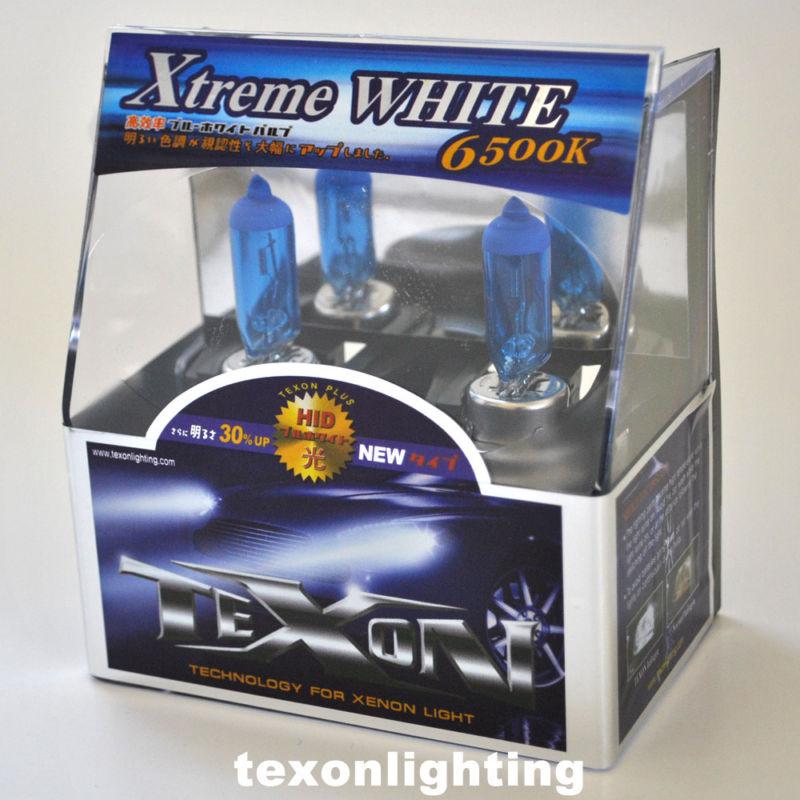 Xtreme white texon hid xenon 6500k h7 12v 100w replacement halogen bulbs