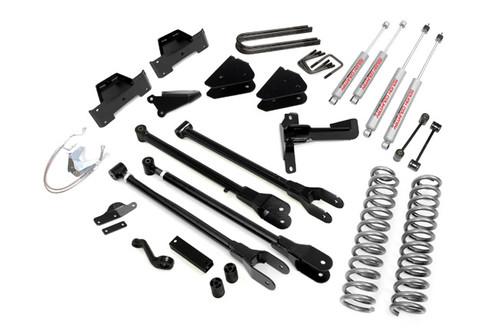 Rough country 592.20 - 8" 4-link suspension lift kit - premium n2.0