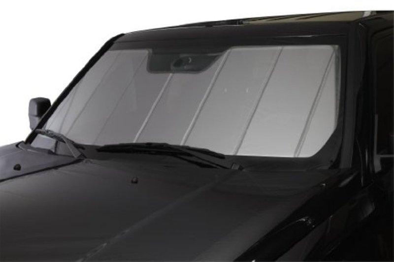 Heat shield sun shade fits 2009-2013 honda fit 2pc. silver 