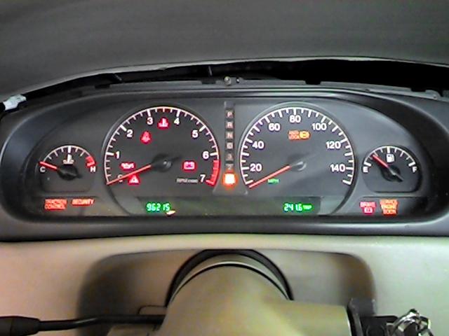 2001 cadillac eldorado 96215 miles speedometer instrument cluster gauges 2627502