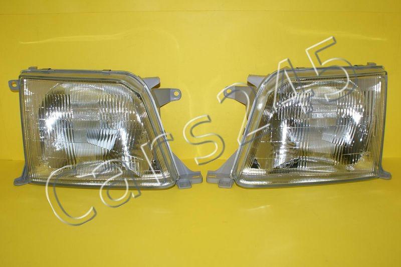 Toyota land cruiser fj90 lj95 prado 1997-1999 headlights font lamps left + right