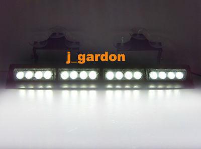 16 led white light 3w windshield emergency light strobe light lightbar jn16-3w