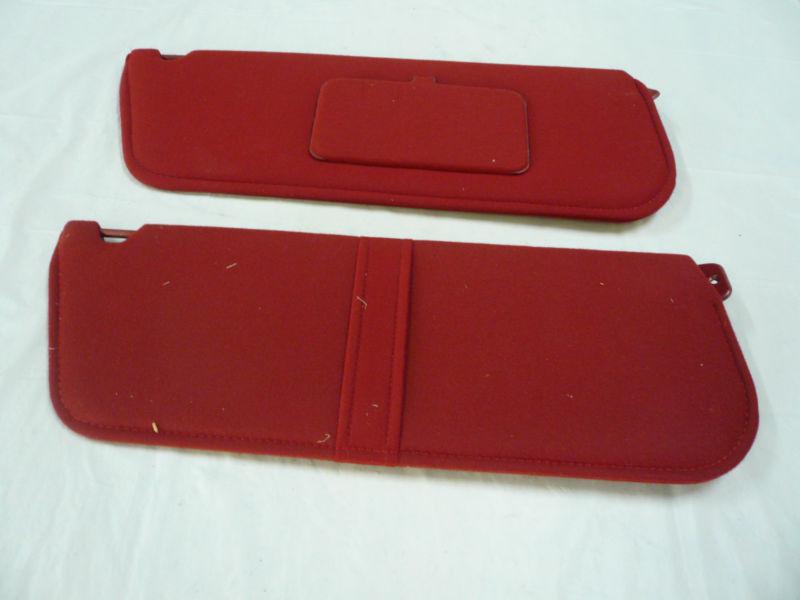 Ford oem sun visors (2) - trucks & bronco - e8tz-1404104 & 05 - abd - no reserve