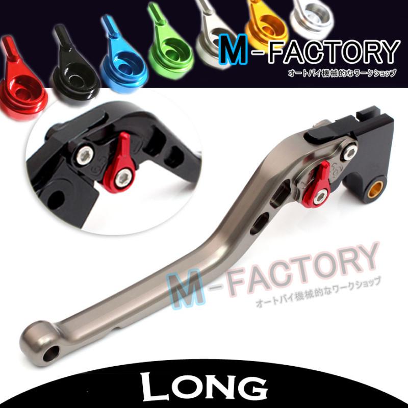 Titanium long brake clutch levers aprilia smv / dorsoduro 750 08 09 10 11 12 13