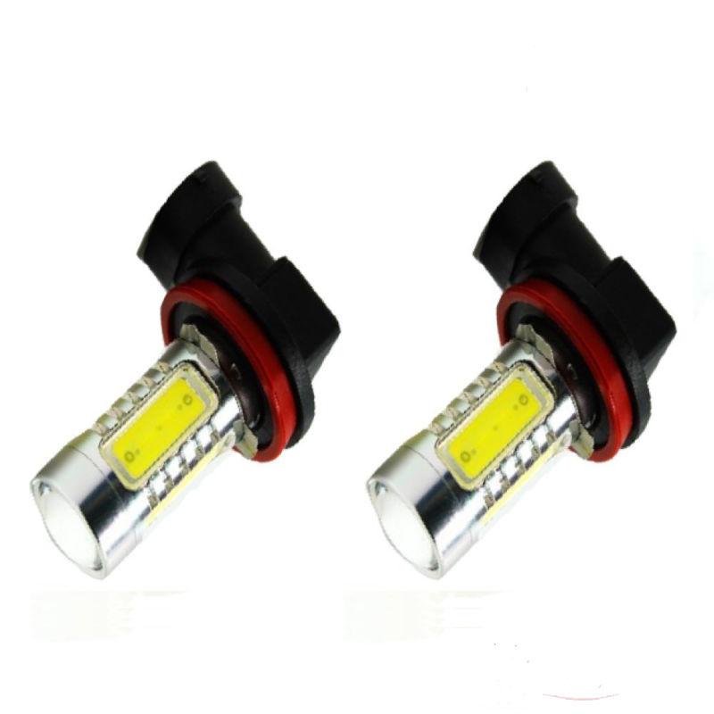 2 x h8 white 16w high power auto led headlight fog light  driving light bulbs