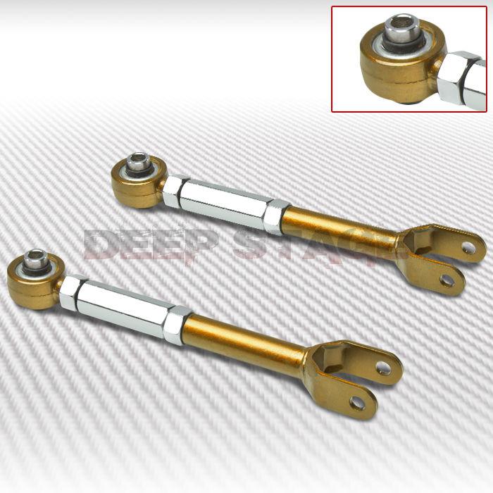 09-13 370z z34/gtr/gt-r/08+ g37 high strength rear suspension control arm gold