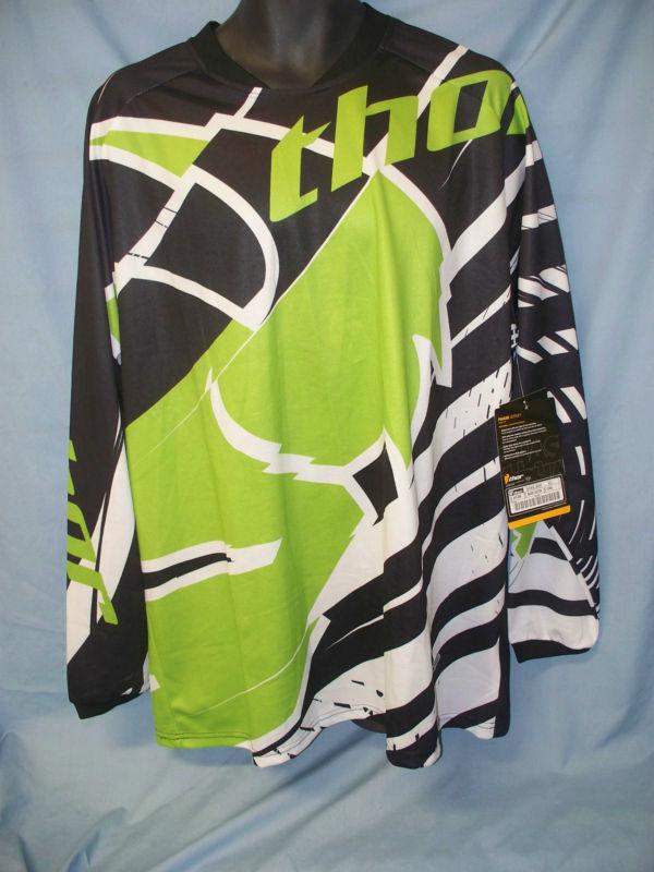 Thor s4 phase jersey #2910-2909, mask green, large (new)