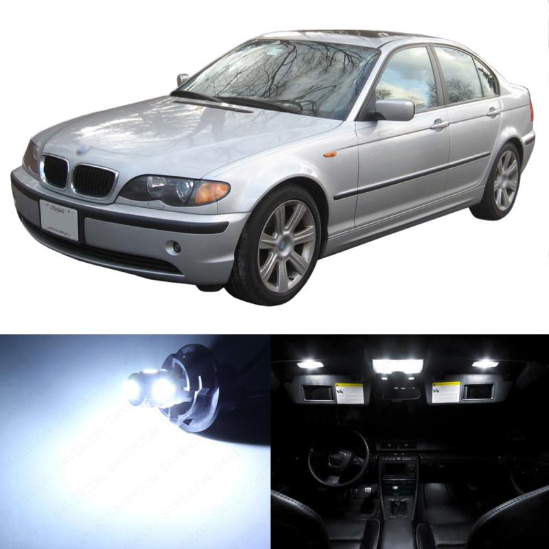 14 x white led interior light package for 1999 - 2005 bmw 3 series m3 e46