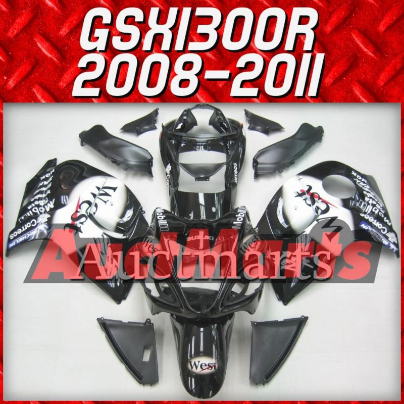 Fit suzuki 08 09 10 11 12 gsxr 1300 gsx1300r hayabusa fairing bodywork c10 m1i