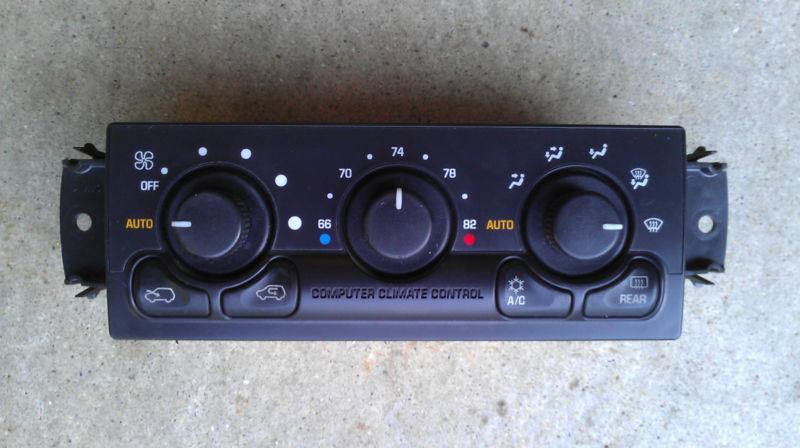 98-02 bravada computer climate control unit heater ac