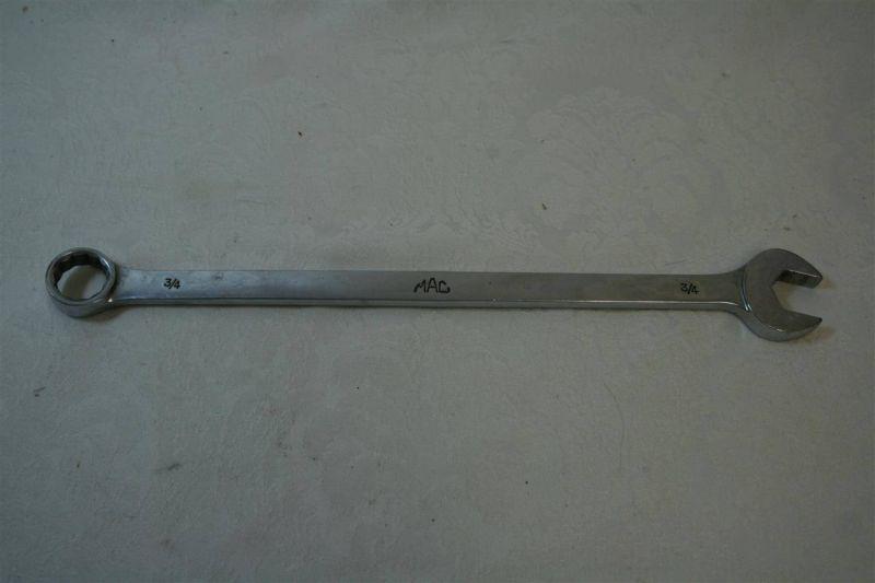 Sae mac long combination wrench model number cl 24l--3/4"