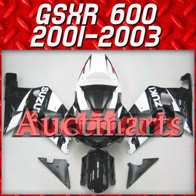 Fit suzuki 01 02 03 gsxr 600 gsx-r600 2001 2002 2003 fairing k1 bodywork c10 a9