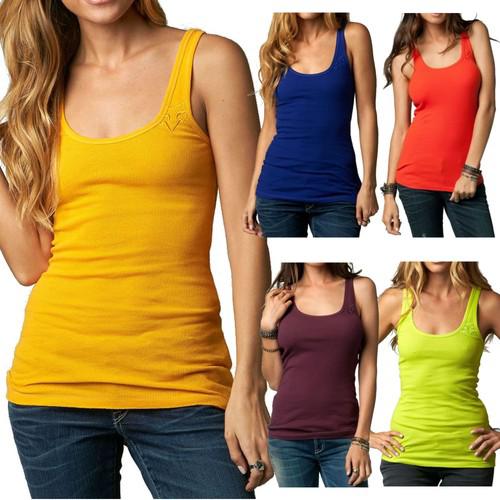 2013 fox racing miss clean casual motocross adult sleeveless tank top more color