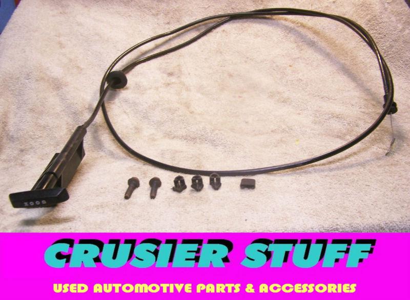 Oem ford - mercury hood release cable -  torino ranchero cougar monarch mustang