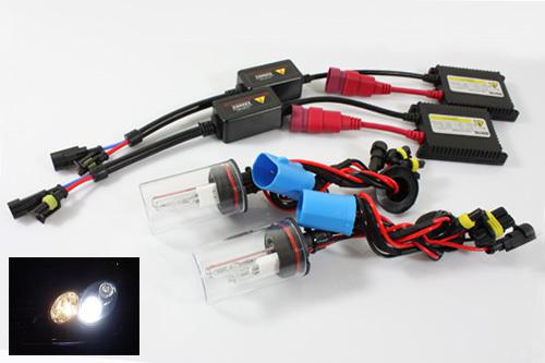 9007 jdm headlight low beam 6000k premium white slim ballasts hid conversion kit