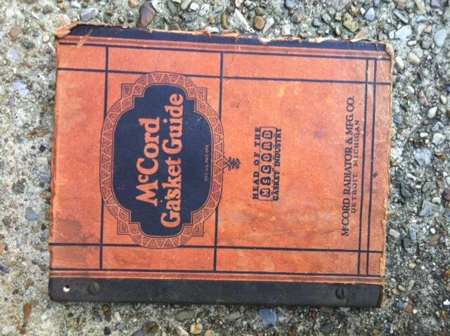 1923 mccord gasket guide catalog book ford dodge studebaker truck tractor +