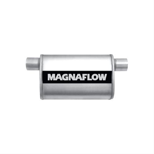 Magnaflow muffler 2.50" inlet/2.50" outlet stainless steel natural each 11376