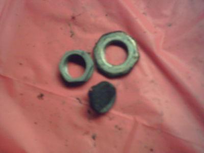 H158 1983 1984 honda nh80 nh 80 aero front fork nuts