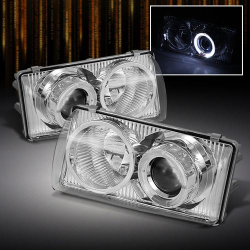 97-04 chevy corvette c5 halo projector headlights lights lamps pair sets