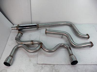 Obx catback exhaust syst dodge neon srt4 srt-4 dual y-pipes