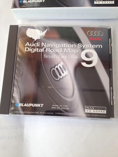 Audi navigation system cd 9 south east region navtech map for c type navi system