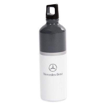 New genuine mercedes two tone water bottle aluminum cup mug drink