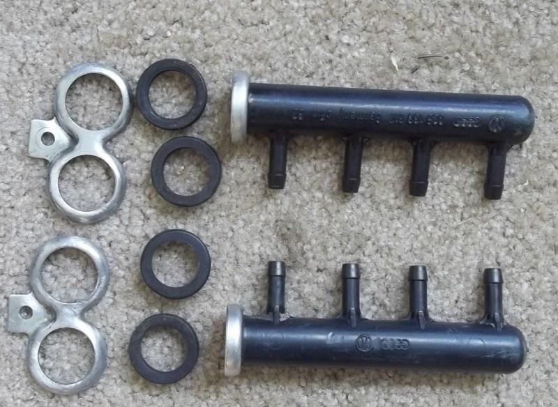 Vanagon fuel rails and brackets