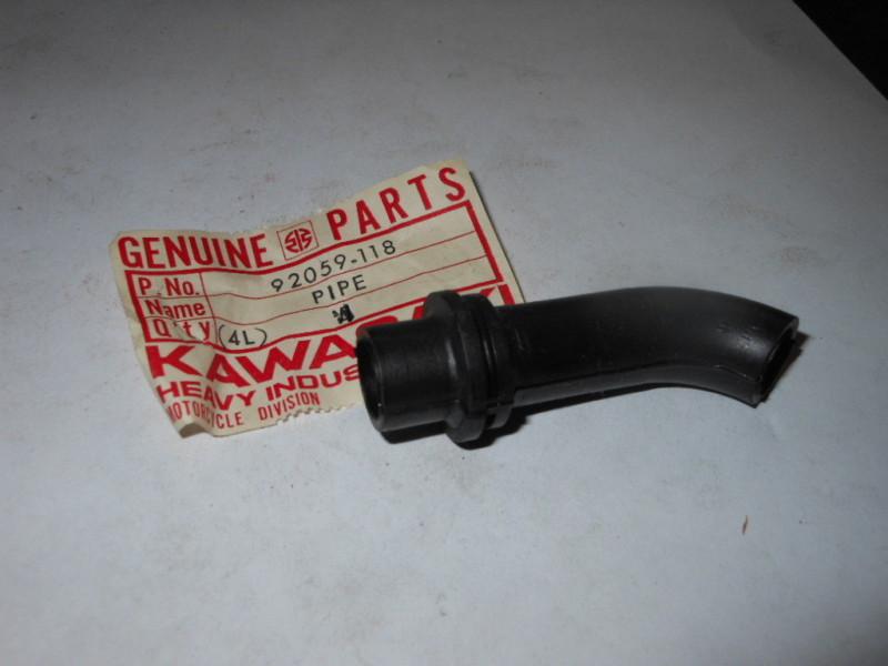 Nos kawasaki breather plate pipe kz900 z1 92059-118