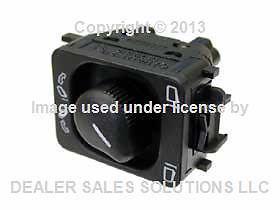 Mercedes w140 mirror adjustment switch adjust genuine rear view adjusting