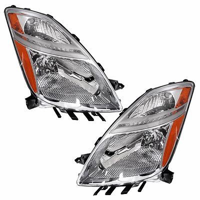 Prius headlight headlamp assembly pair set driver passenger side left+right