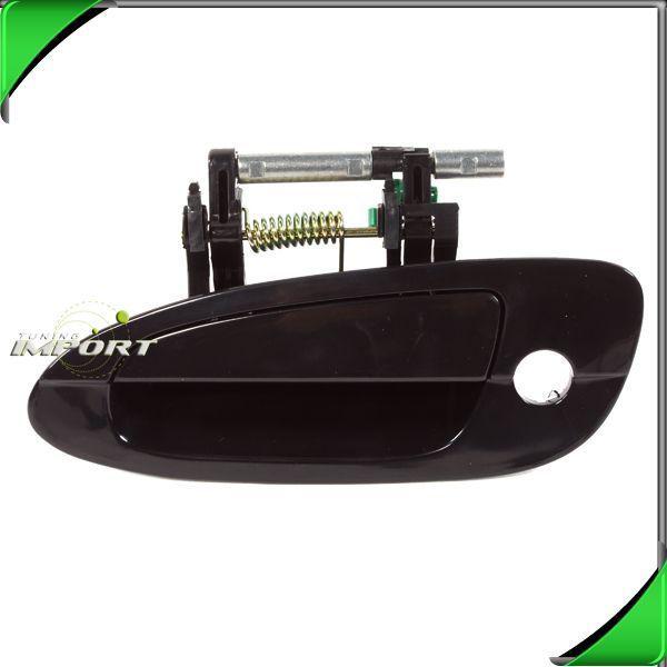 Driver front door outside handle ni1310123 black left 2002-2006 nissan altima lh