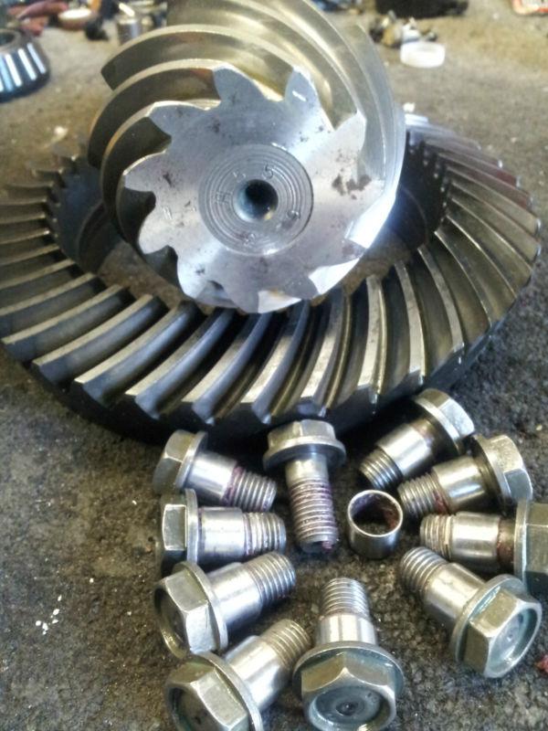 Bmw 210mm motorsport lsd 3.73  ring and pinion gear set with bolts and sleeve