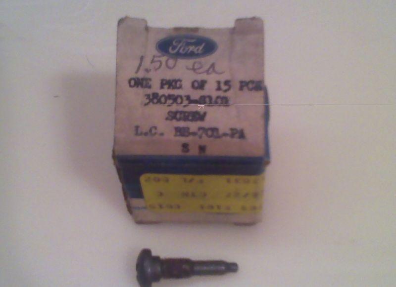 Nos gas pedal screw 1965 1966 1967 mustang shelby fairlane falcon 380503-s101