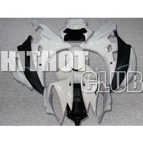 Injection molded fairing fit r6 yzf-r6 06 07 white black zy548