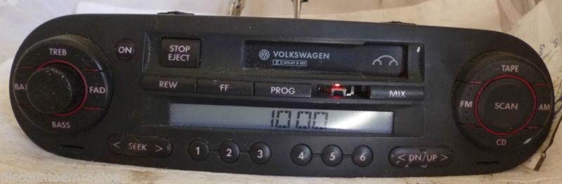 99-04 vw beetle radio cassette player *