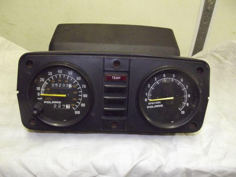 1988 polaris indy 400 speedo/tach  and headlight and pod