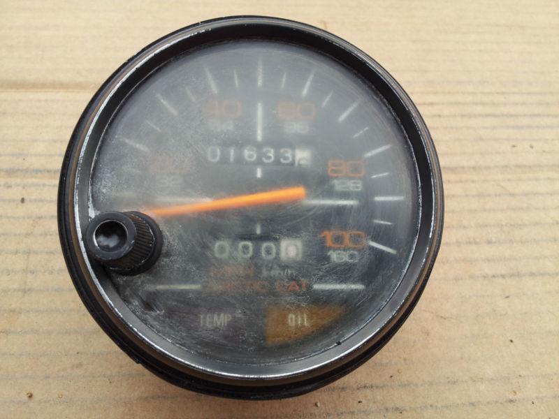 1989 arctic cat wildcat 650 oem speedometer w/ warning lights 0620-043 