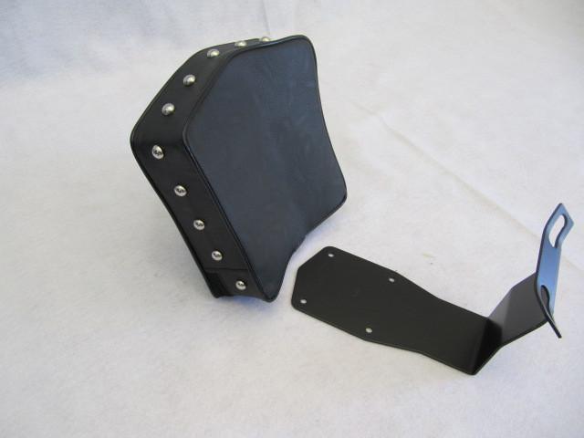 Studded driver backrest for kawasaki vulcan 2000 vn2000 nomad