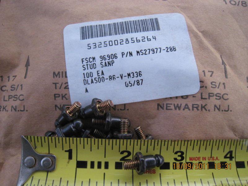 Military fastener snap stud ms27977