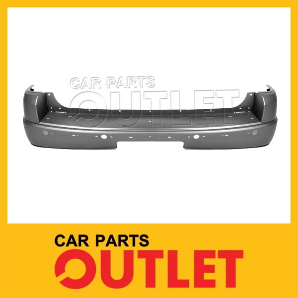 2002 explorer xlt rear bumper upper primered cover textured cool gry sensor hole