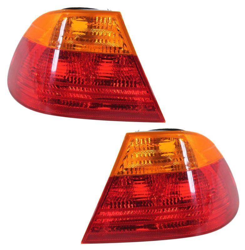 Outer tail light brake lamp housing rear assembly pair set driver & passenger