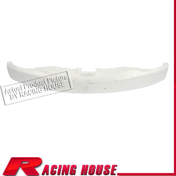 Front bumper impact energy foam absorber isolator 04 05 mitsubishi lancer white